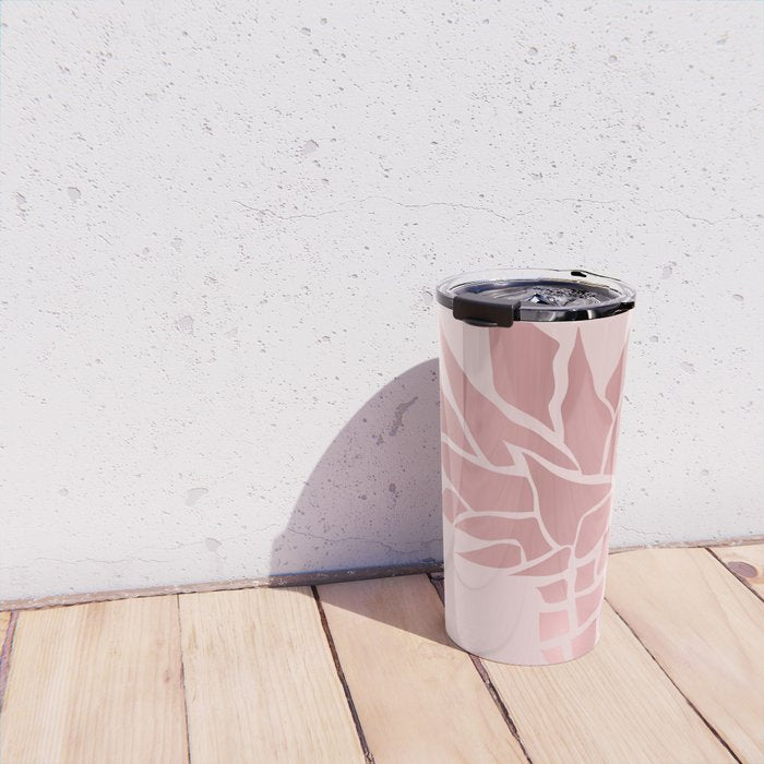 Big Pineapple in Pink Travel Mug Gallery Image 4