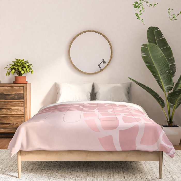 Big Pineapple in Pink Comforter Gallery Image 3