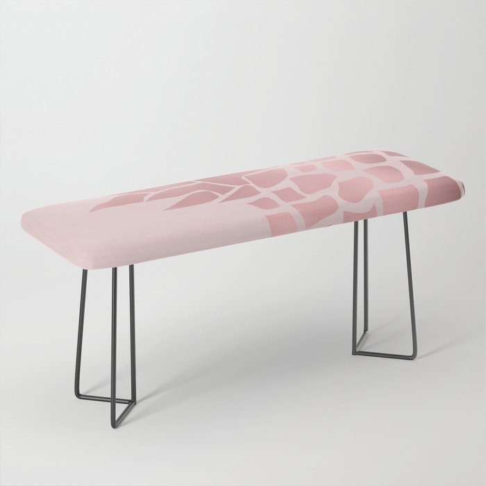 Big Pineapple in Pink Bench Gallery Image 1