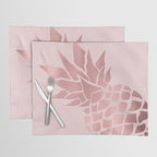 Big Pineapple in Pink Placemat Gallery Image 1
