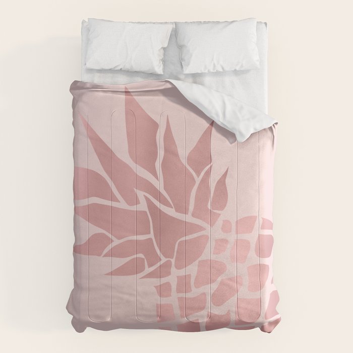 Big Pineapple in Pink Comforter Gallery Image 6