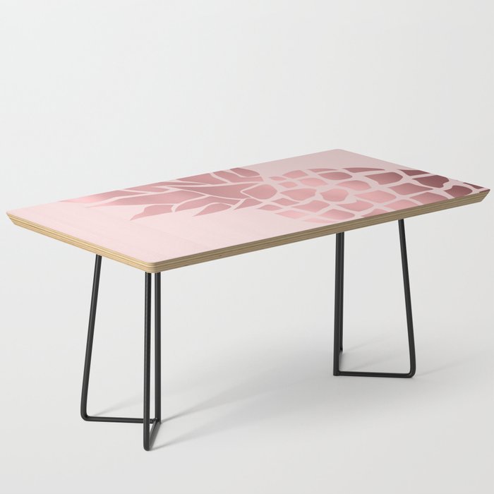 Big Pineapple in Pink Coffee Table Gallery Image 1