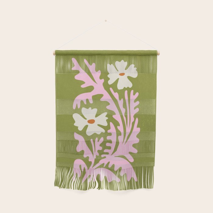 Wasabi & Cupid: Les Fleurs | Flower Market Color Series 10 Wall Hanging Gallery Image 1