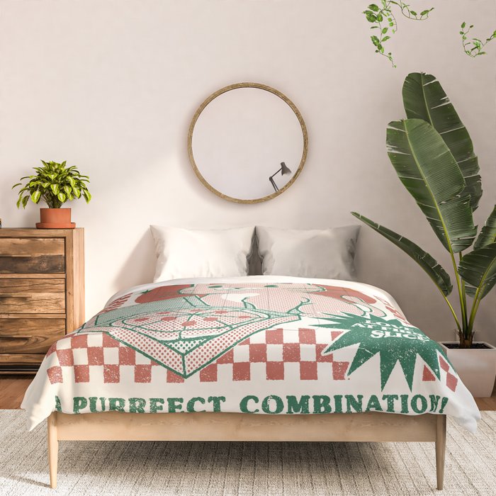 Cats and Pizza Comforter Gallery Image 3