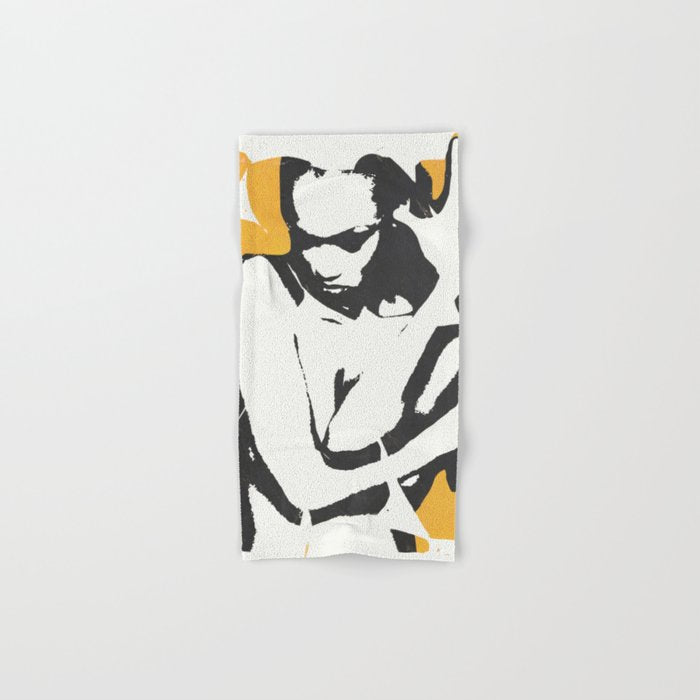 nude woman/ portrait Towels Gallery Image 1