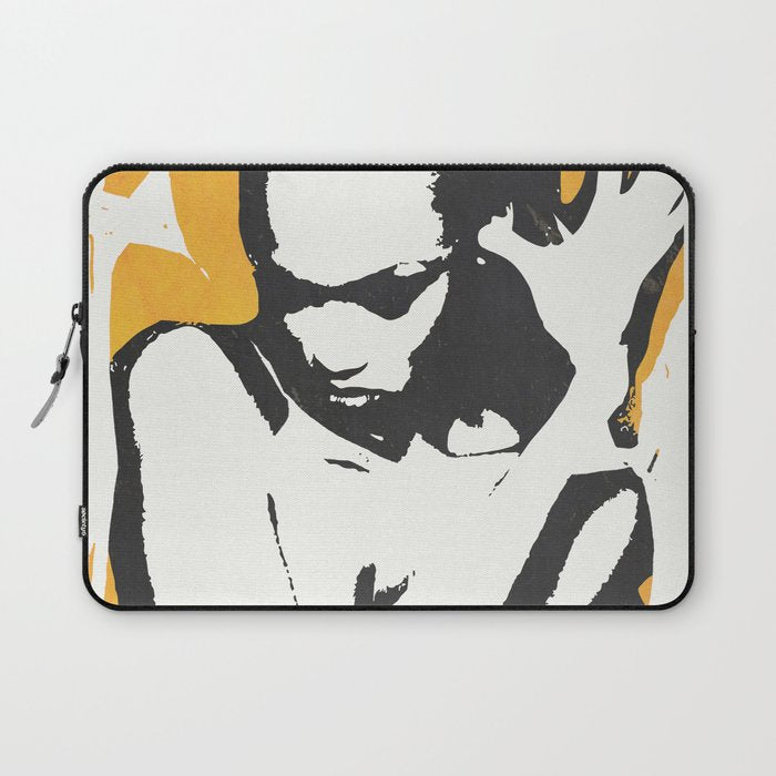 nude woman/ portrait Laptop Sleeve Gallery Image 1