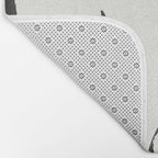 nude woman/ portrait Bath Mat Gallery Image 2