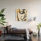 nude woman/ portrait Wood Wall Art Gallery Image 2