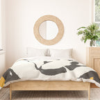 nude woman/ portrait Duvet Cover Gallery Image 3