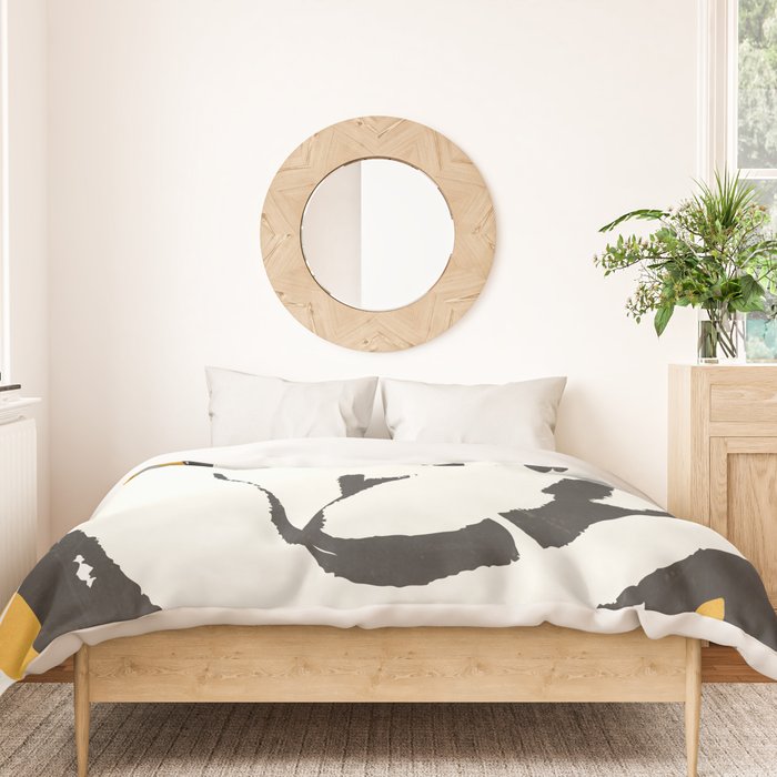 nude woman/ portrait Duvet Cover Gallery Image 3