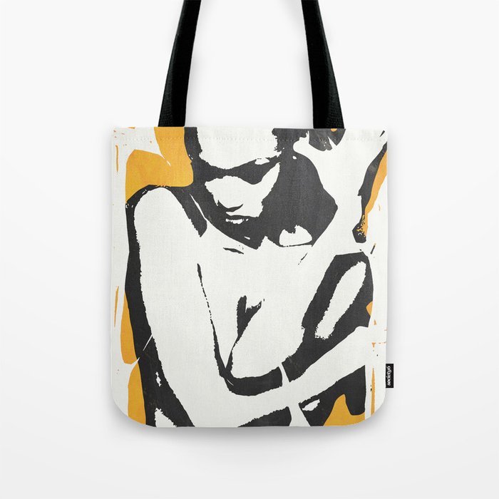 nude woman/ portrait Tote Bag Gallery Image 1