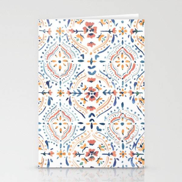 Moroccan Tiles Stationery Card Gallery Image 1