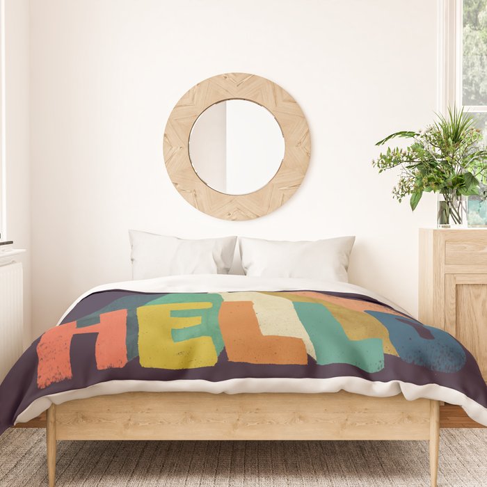 Hello I come in peace Duvet Cover Gallery Image 3