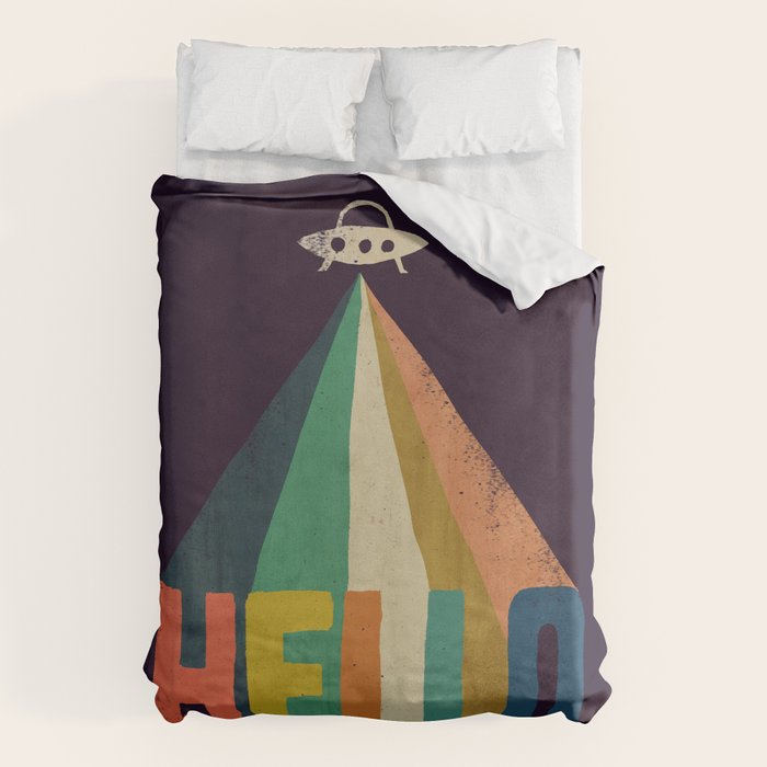 Hello I come in peace Duvet Cover Gallery Image 6
