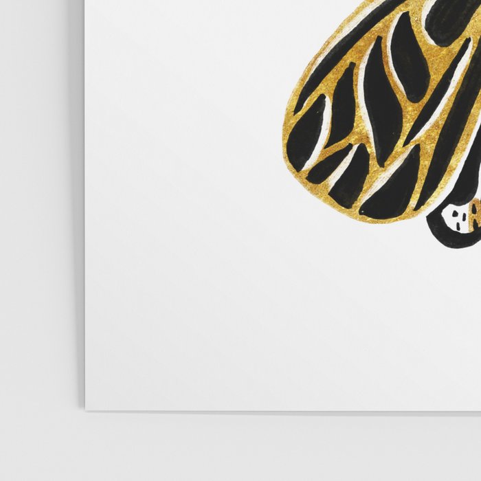Golden Butterfly & Moth Poster Gallery Image 3