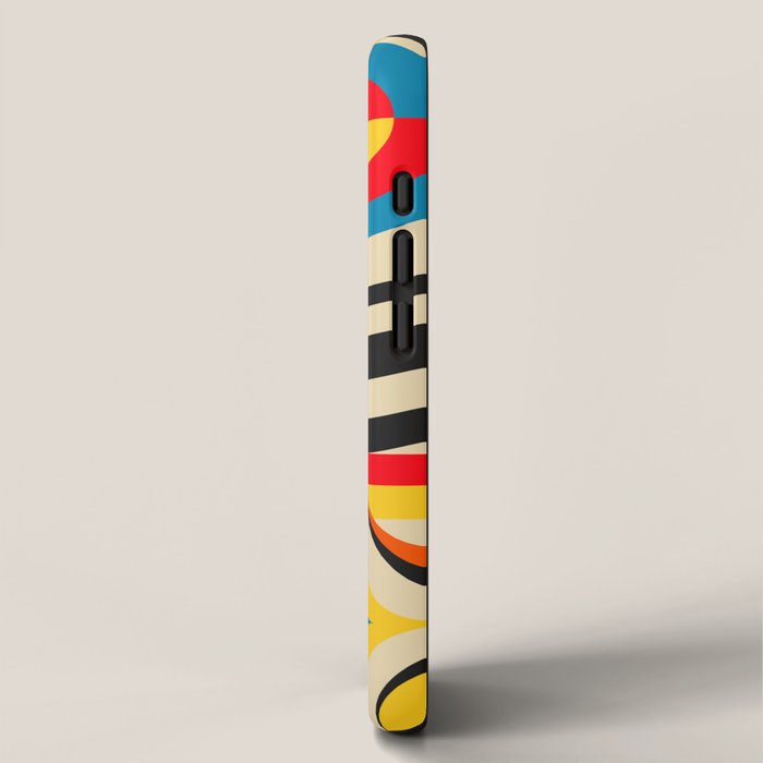 Folk Art Abstract Figuratives iPhone Case Gallery Image 2