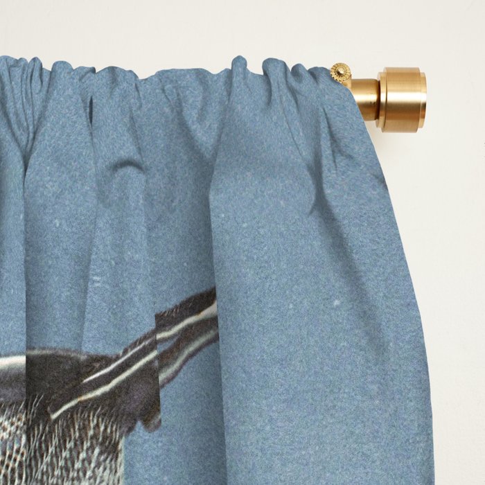 Sifted Summit II - Snow Sugar on Mountain Peak Window Curtain Gallery Image 2