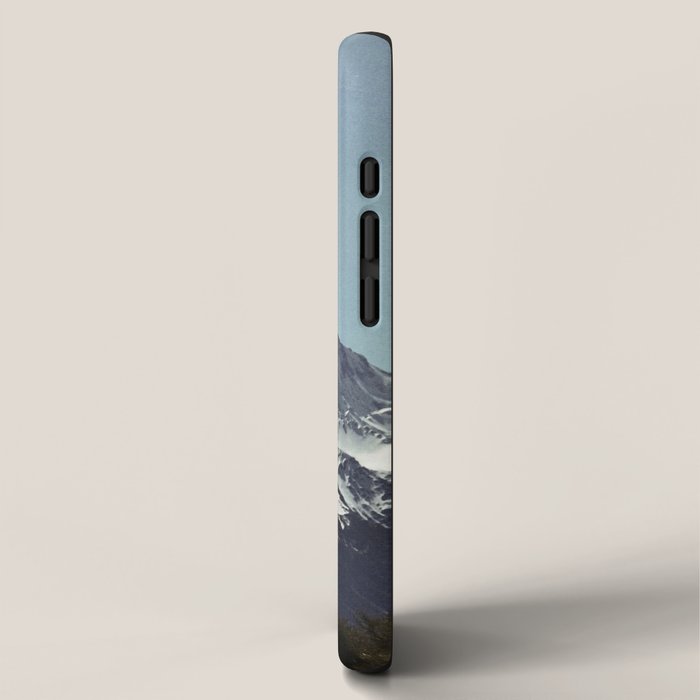 Sifted Summit II - Snow Sugar on Mountain Peak iPhone Case Gallery Image 2