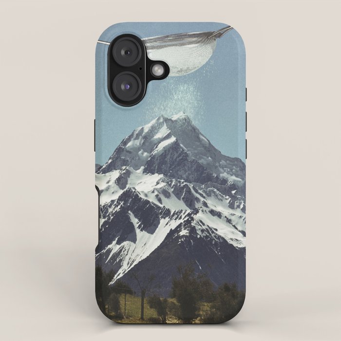 Sifted Summit II - Snow Sugar on Mountain Peak iPhone Case Gallery Image 1