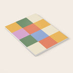 Bold Colorful Checks Pattern - Large XXXVII Notebook Gallery Image 3