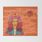 Aries Throw Blanket Gallery Image 2