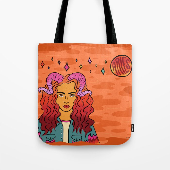 Aries Tote Bag Gallery Image 1