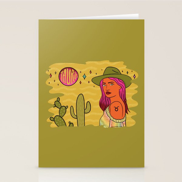 Taurus Stationery Card Gallery Image 1