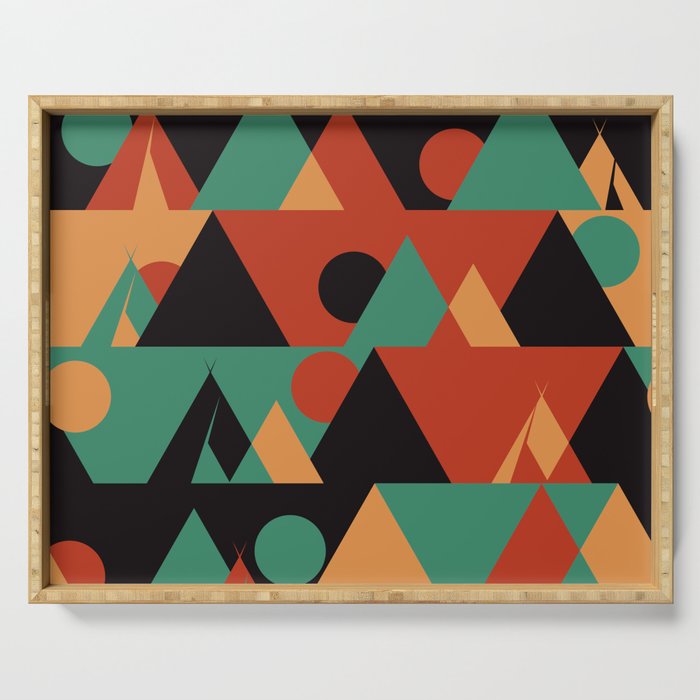 The sun phase Serving Tray Gallery Image 1