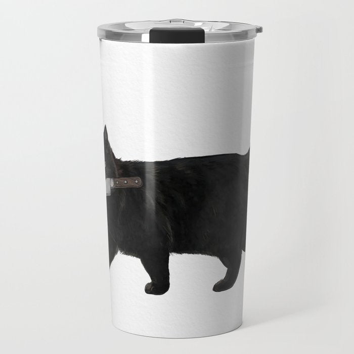 Knife Cat Travel Mug Gallery Image 1
