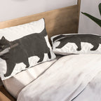 Knife Cat Pillow Sham Gallery Image 2