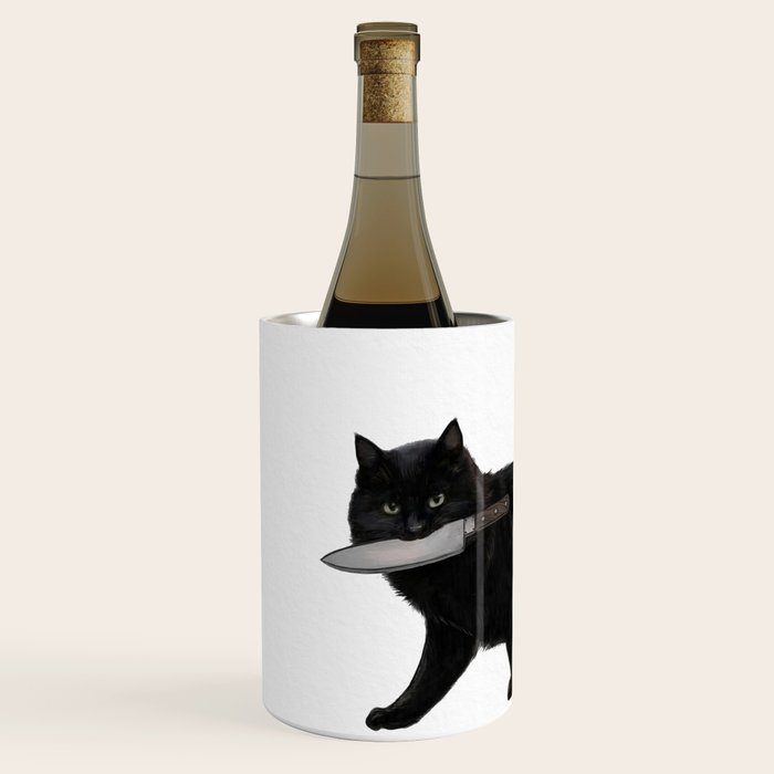 Knife Cat Wine Chiller Gallery Image 2