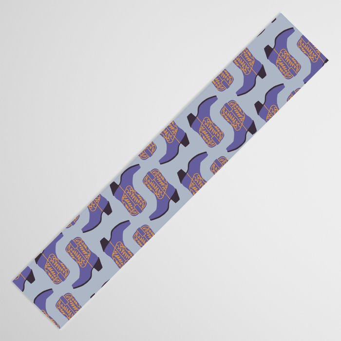 Purple Cowgirl Boot Table Runner Gallery Image 3