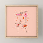 Itâs cocktails time Mini Art Print Gallery Image 1