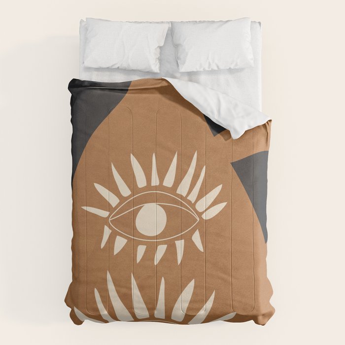 Modern Abstract Vase 1 Comforter Gallery Image 1