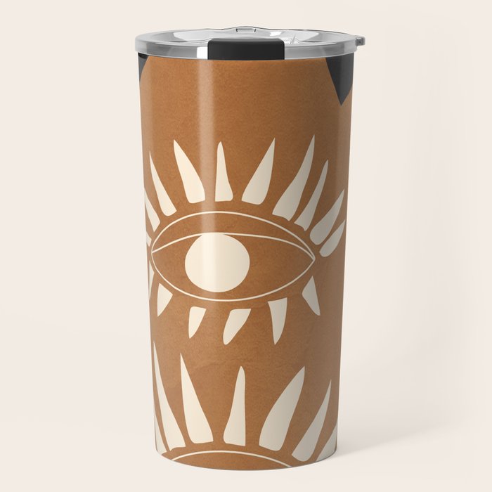 Modern Abstract Vase 1 Travel Mug Gallery Image 1