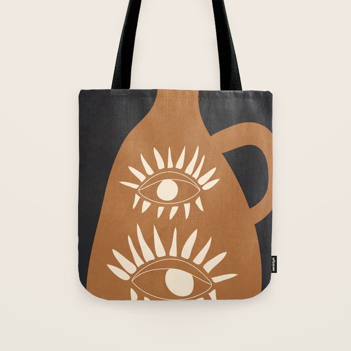 Modern Abstract Vase 1 Tote Bag Gallery Image 1