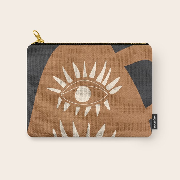 Modern Abstract Vase 1 Carry All Pouch Gallery Image 1