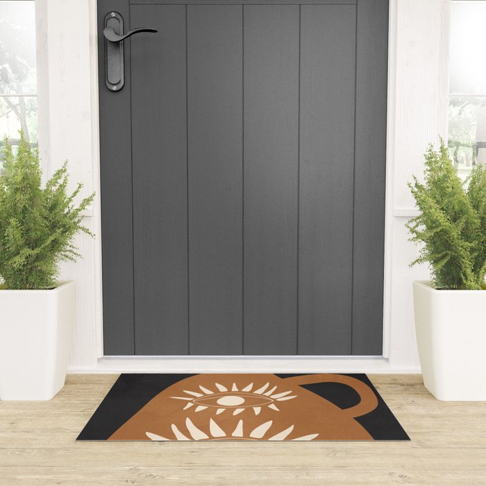 Modern Abstract Vase 1 Welcome Mat Gallery Image 3