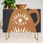 Modern Abstract Vase 1 Credenza Gallery Image 1