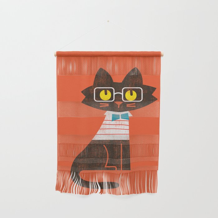 Fitz - Preppy cat Wall Hanging Gallery Image 1