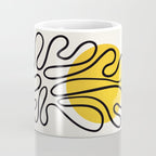 Sun Leaf: Matisse Edition | Mid Century Series Coffee Mug Gallery Image 4