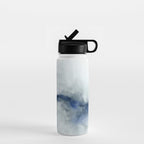 Indigo Abstract Painting | No.3 Water Bottle Gallery Image 1