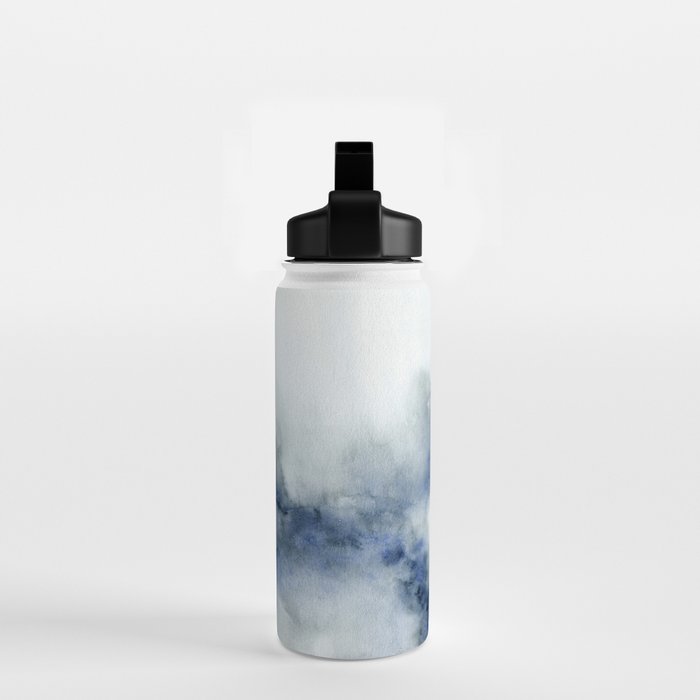 Indigo Abstract Painting | No.3 Water Bottle Gallery Image 2