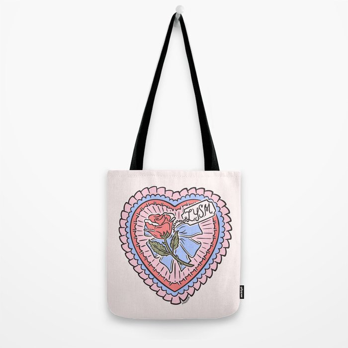 LOVE YOU SO MUCH Tote Bag Gallery Image 2