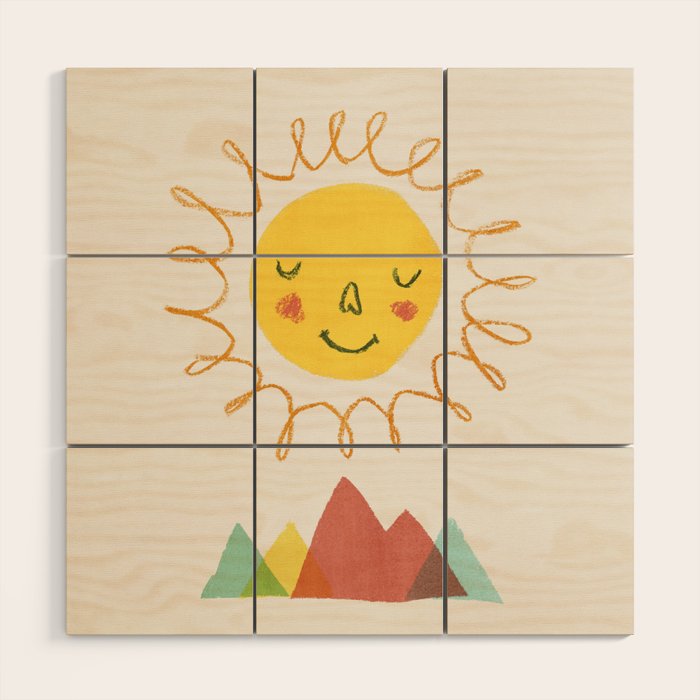 Sunny - Let's go outside Wood Wall Art Gallery Image 1