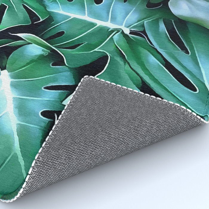 Monstera leaves Rug Gallery Image 4