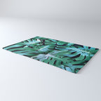 Monstera leaves Rug Gallery Image 3