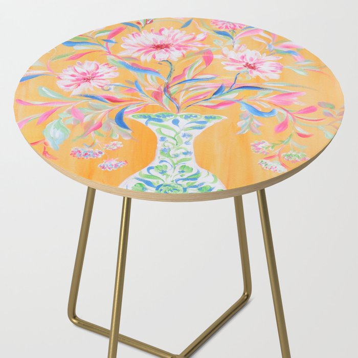 yellow vase flower  Side Table Gallery Image 2