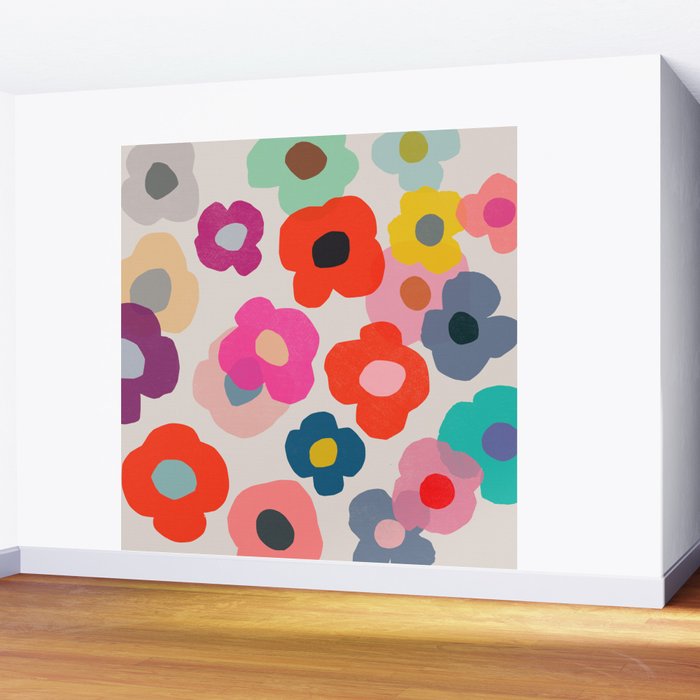 poppy 1 Wall Mural Gallery Image 2