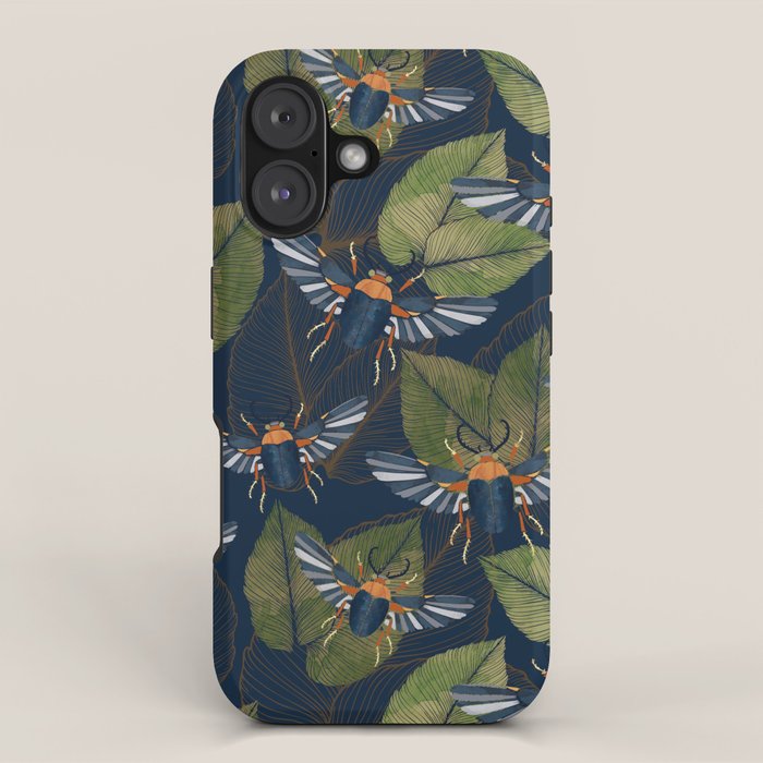 Autumn Scarab iPhone Case Gallery Image 1